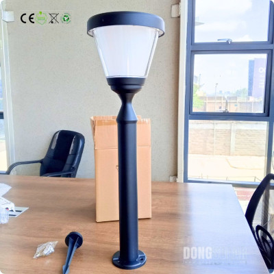 Solar Bollard 80cm 15W Lawn Garden Light Warm White Bollard