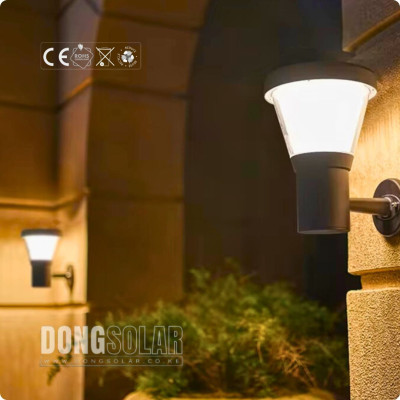 15W Solar Wall Light Warm White DS2106
