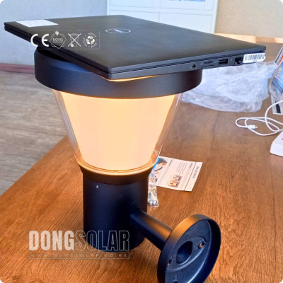 15W Solar Wall Light Warm White DS2106