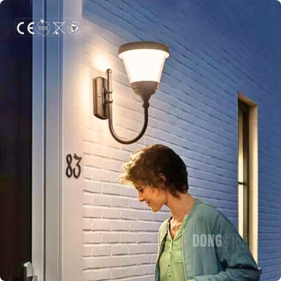 Solar Wall Light Warm White 15W DS2106