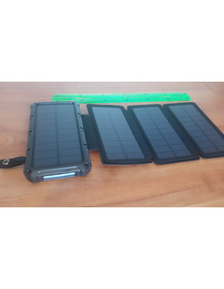 20000mAh Solar Power Bank – 4 Foldable Panels