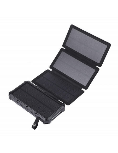 20000mAh Solar Power Bank – 4 Foldable Panels