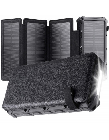 20000mAh Solar Power Bank – 4 Foldable Panels