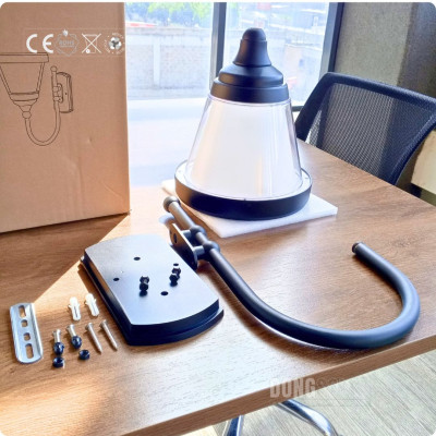 Solar Wall Light Warm White 15W DS2106