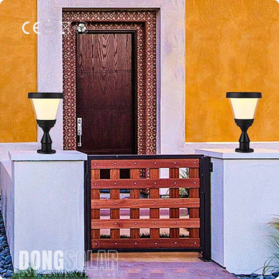 Solar Pillar Wall Gate Lights 15w DS2106