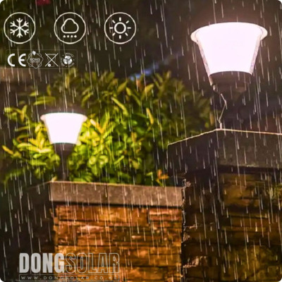 Solar Pillar Wall Gate Lights 15w DS2106