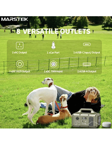 MARSTEK S1000P-S Portable Power Station | 1000W 1021Wh