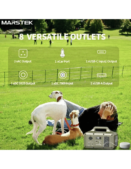 MARSTEK S1000P-S Portable Power Station | 1000W 1021Wh
