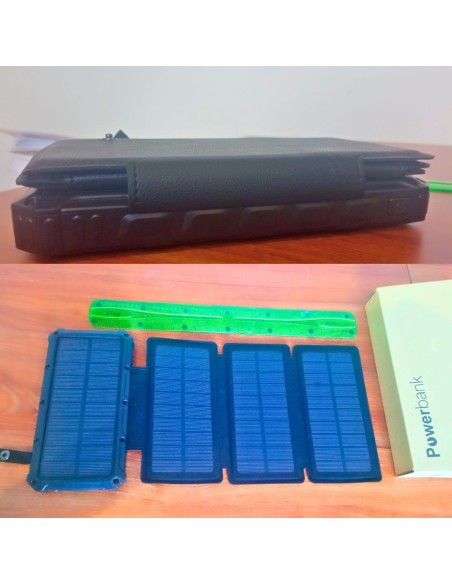 20000mAh Solar Power Bank – 4 Foldable Panels