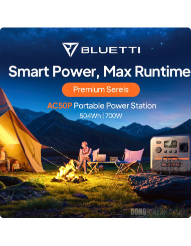 BLUETTI AC50P Portable Power Station | 700W 504Wh
