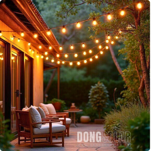 G40 Electric LED String Lights 7.62m 25Bulb