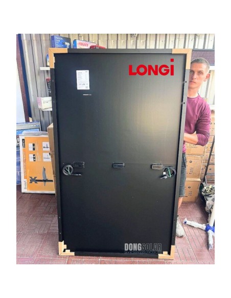 LONGi 350W Hi-MO 4 Mono Perc Solar Panel | All-Black High Efficiency  LR4-60HPB-350M