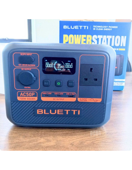 BLUETTI AC50P Portable Power Station | 700W 504Wh