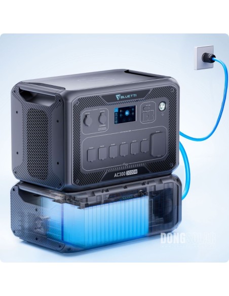 3Kw Bluetti AC300 + B300K Battery Bundle | 3000W / 2764Wh Modular Home Backup Solar System