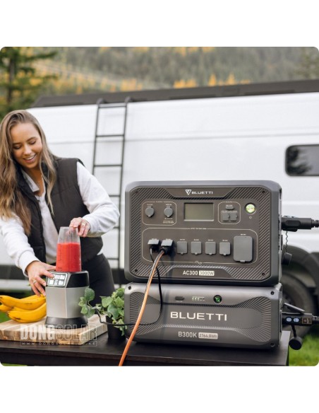 3Kw Bluetti AC300 + B300K Battery Bundle | 3000W / 2764Wh Modular Home Backup Solar System