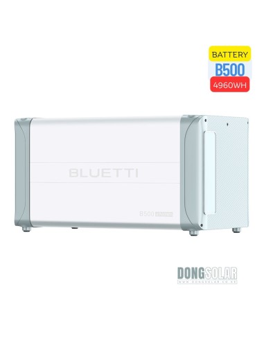 5kWh Bluetti B500 Expansion Battery | 4960Wh LiFePO4 Module for AC500 Solar Generator