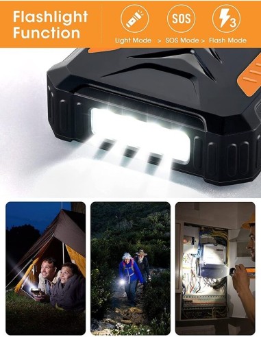 36000mAh Qi Solar Powerbank ORANGE
