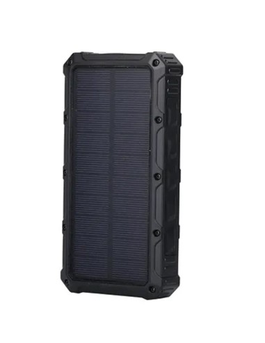 36000mAh Qi Solar Powerbank BLACK