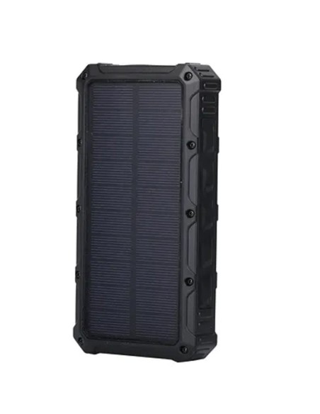 36000mAh Qi Solar Powerbank BLACK
