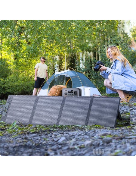 BLUETTI AC50P Solar Generator Bundle | 504Wh LiFePO4 + 200W Portable Solar Panel