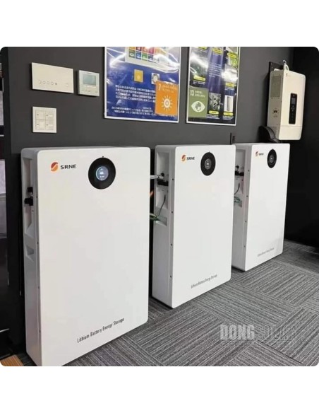 SRNE 10kWh 51.2V 200Ah Lithium LiFePO4 Battery EOS10B
