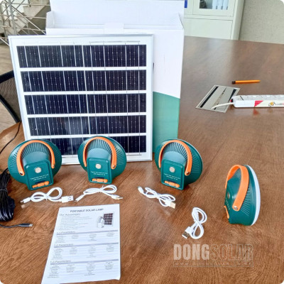 Portable Solar Lamps 4lamps in1 20aH