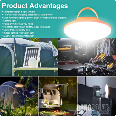 Portable Solar Lamps 4lamps in1 20aH