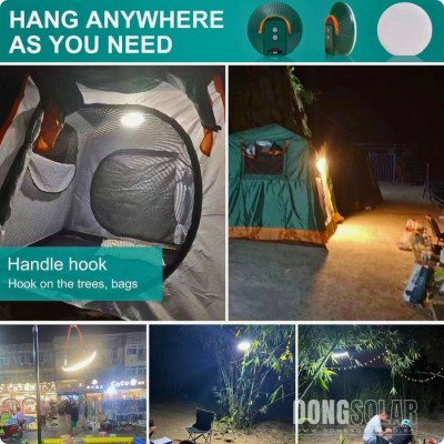 Portable Solar Lamps 4lamps in1 20aH