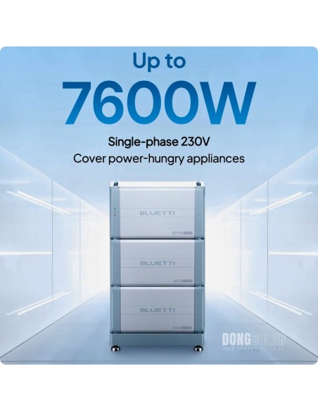Bluetti EP760 Home Battery System | 7.6kW Hybrid Inverter + 10kWh B500 ESS