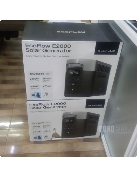 EcoFlow E2000 Portable Power Station (2048Wh, 2400W) – EFE2000-UK | LFP Battery