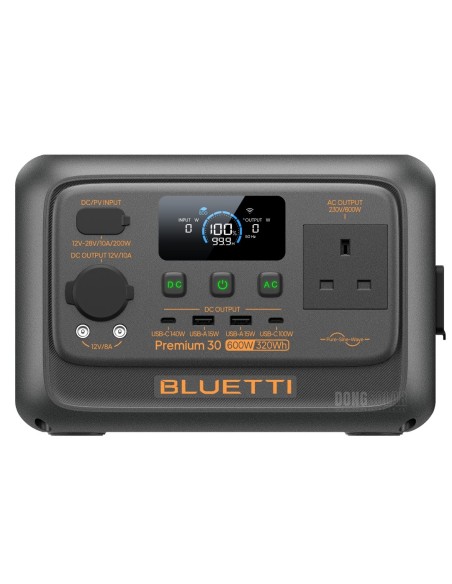 BLUETTI Premium 30 V2 Portable Power Station | 600W 320Wh