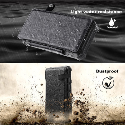 20000mAh Solar Powerbank with 4foldable Panels