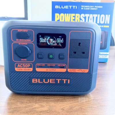 Bluetti 700W Powerstation AC50P 504Wh (Surge 1200W)