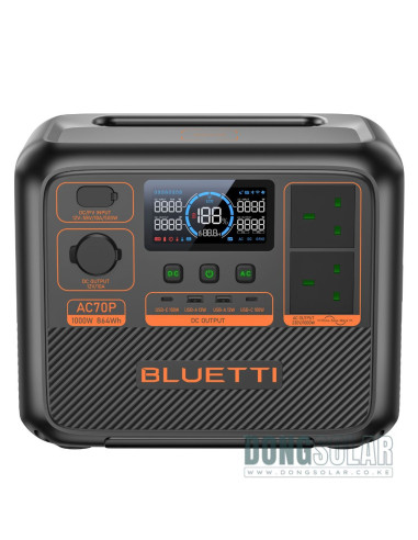 BLUETTI AC70P Portable Power Station | 1000W 864Wh