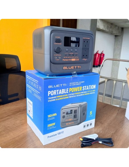 BLUETTI Premium 100 V2 Portable Power Station | 2000W 1024Wh