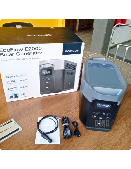 EcoFlow E2000 Portable Power Station (2048Wh, 2400W) – EFE2000-UK | LFP Battery