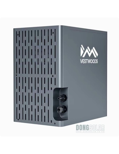2KwH VESTWOODS portable Power Station with 595w Solar Panel