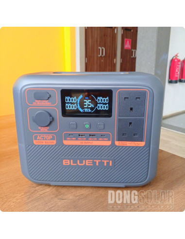 BLUETTI AC70P Portable Power Station | 1000W 864Wh