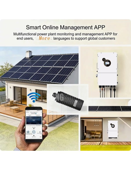 SRNE 12kW Hybrid Solar Inverter Three Phase | HESP48120SH3