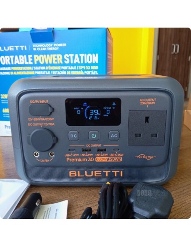 BLUETTI Premium 30 V2 Portable Power Station | 600W 320Wh