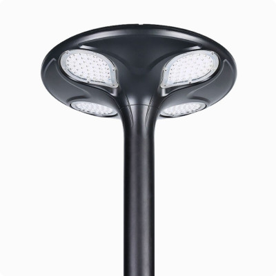 Solar LED Globe Street Light 30W Warm White