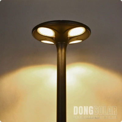 Solar LED Globe Street Light 30W Warm White