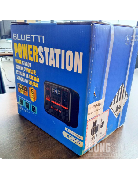 BLUETTI AC70P Portable Power Station | 1000W 864Wh
