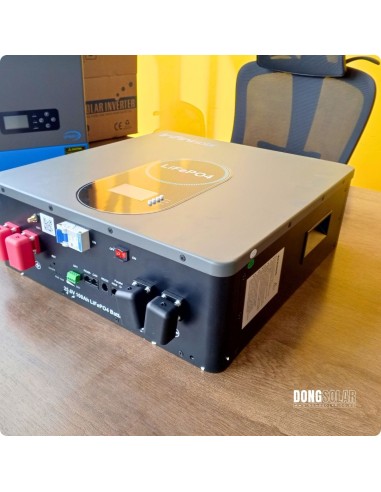 3.6kW InfiniSolar Hybrid Inverter & 2.56kWh LiFePO4 Lithium Battery Bundle