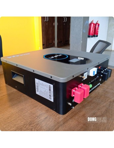 3.6kW InfiniSolar Hybrid Inverter & 2.56kWh LiFePO4 Lithium Battery Bundle