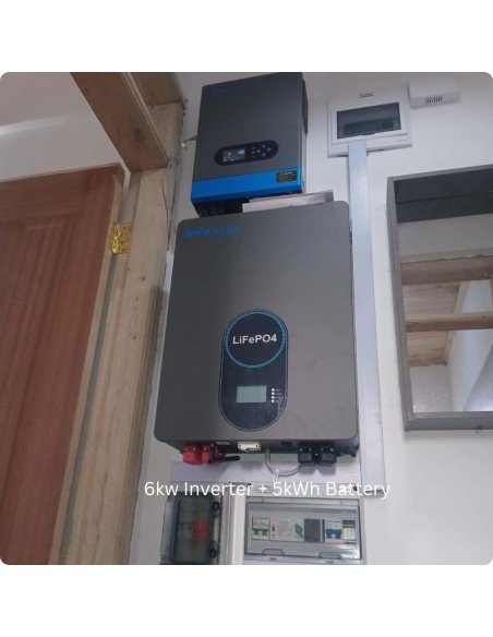 5.12kWh InfiniSolar  LiFePO4 Battery 51.2V 100Ah INF-LFP-48100