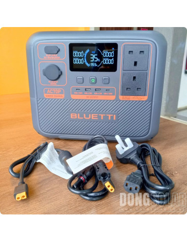 BLUETTI AC70P Portable Power Station | 1000W 864Wh