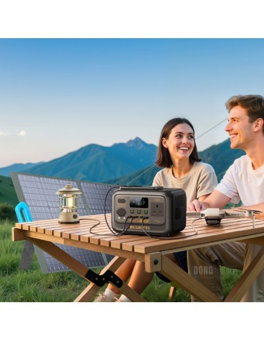 BLUETTI Premium 30 V2 Solar Generator Bundle | 600W 320Wh Portable Power Station + PV200 200W Foldable Solar Panel