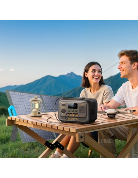 BLUETTI Premium 30 V2 Solar Generator Bundle | 600W 320Wh Portable Power Station + PV200 200W Foldable Solar Panel