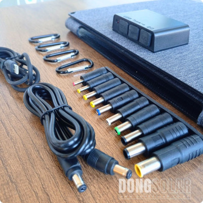 30W 12V Foldable Mono Solar Panel Portable USB Battery Charger ETFE